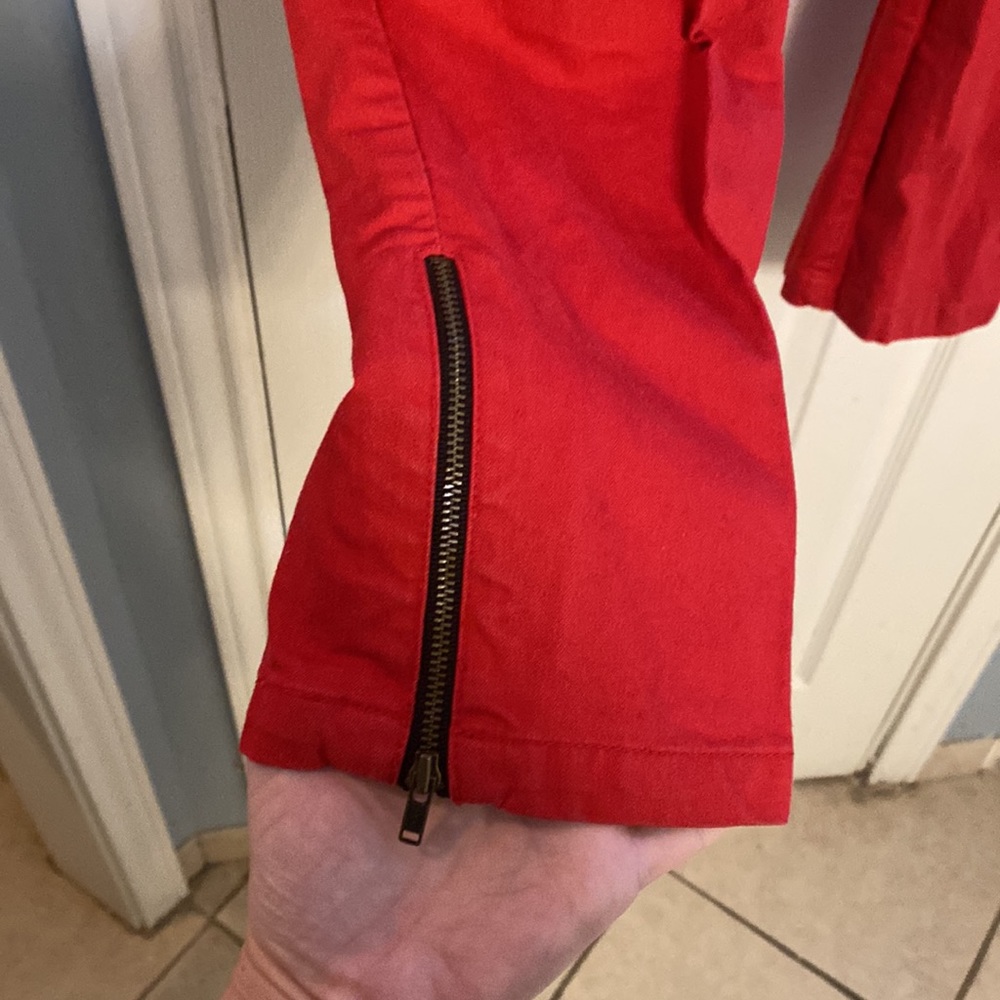 Red L.A.M.B. Pants - like denim - Picture 2 of 10